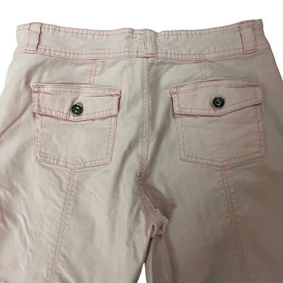Route 66 ~ Womens Pink Capri Pants ~ size 10 ~ Button detailing on Pant legs - Picture 4 of 12